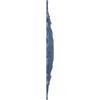 imageEkena Millwork CM38OLSGS 38 38OD X 6 58ID X 2 78P Orleans Ceiling Medallion Fits Canopies Up To 8 14 Steel GrayAmericana Flat Finish