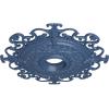 imageEkena Millwork CM38OLSGS 38 38OD X 6 58ID X 2 78P Orleans Ceiling Medallion Fits Canopies Up To 8 14 Steel GrayAmericana Flat Finish