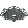 imageEkena Millwork CM38OLSGS 38 38OD X 6 58ID X 2 78P Orleans Ceiling Medallion Fits Canopies Up To 8 14 Steel GrayAthenian Green Crackle Flat Finish