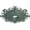 imageEkena Millwork CM38OLSGS 38 38OD X 6 58ID X 2 78P Orleans Ceiling Medallion Fits Canopies Up To 8 14 Steel GrayCloud Burst Flat Finish