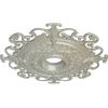 imageEkena Millwork CM38OLSGS 38 38OD X 6 58ID X 2 78P Orleans Ceiling Medallion Fits Canopies Up To 8 14 Steel GrayFlash Copper Metallic Series