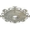imageEkena Millwork CM38OLSGS 38 38OD X 6 58ID X 2 78P Orleans Ceiling Medallion Fits Canopies Up To 8 14 Steel GrayFlash Gold Metallic Series