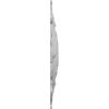 imageEkena Millwork CM38OLSGS 38 38OD X 6 58ID X 2 78P Orleans Ceiling Medallion Fits Canopies Up To 8 14 Steel GrayFrost Flat Finish