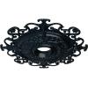 imageEkena Millwork CM38OLSGS 38 38OD X 6 58ID X 2 78P Orleans Ceiling Medallion Fits Canopies Up To 8 14 Steel GrayNight Shade Flat Finish