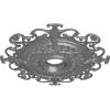 imageEkena Millwork CM38OLSGS 38 38OD X 6 58ID X 2 78P Orleans Ceiling Medallion Fits Canopies Up To 8 14 Steel GrayPlatinum Metallic Series