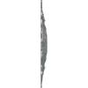 imageEkena Millwork CM38OLSGS 38 38OD X 6 58ID X 2 78P Orleans Ceiling Medallion Fits Canopies Up To 8 14 Steel GrayPlatinum Metallic Series