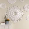 imageEkena Millwork CM38OLSGS 38 38OD X 6 58ID X 2 78P Orleans Ceiling Medallion Fits Canopies Up To 8 14 Steel GrayPrimed