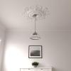 imageEkena Millwork CM38OLSGS 38 38OD X 6 58ID X 2 78P Orleans Ceiling Medallion Fits Canopies Up To 8 14 Steel GrayPrimed
