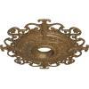imageEkena Millwork CM38OLSGS 38 38OD X 6 58ID X 2 78P Orleans Ceiling Medallion Fits Canopies Up To 8 14 Steel GrayRubbed Bronze Metallic Series