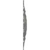 imageEkena Millwork CM38OLSGS 38 38OD X 6 58ID X 2 78P Orleans Ceiling Medallion Fits Canopies Up To 8 14 Steel GraySilver Metallic Series
