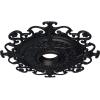 imageEkena Millwork CM38OLSGS 38 38OD X 6 58ID X 2 78P Orleans Ceiling Medallion Fits Canopies Up To 8 14 Steel GraySteel Gray Metallic Series