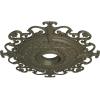 imageEkena Millwork CM38OLSGS 38 38OD X 6 58ID X 2 78P Orleans Ceiling Medallion Fits Canopies Up To 8 14 Steel GrayWitch Hazel Flat Finish