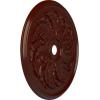 imageEkena Millwork CM42SK Sellek Ceiling Medallion 42 18OD x 1 78P Fits Canopies up to 9 Factory PrimedBrushed Mahogany Flat Finish