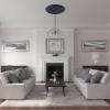 imageEkena Millwork CM42SK Sellek Ceiling Medallion 42 18OD x 1 78P Fits Canopies up to 9 Factory PrimedMidnight Dream Flat Finish