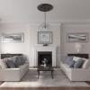 imageEkena Millwork CM42SK Sellek Ceiling Medallion 42 18OD x 1 78P Fits Canopies up to 9 Factory PrimedStone Hearth Flat Finish