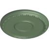 imageEkena Millwork Medea Ceiling Medallion Flash CopperAthenian Green Flat Finish