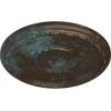 imageEkena Millwork Medea Ceiling Medallion Flash CopperBronze Blue Patina Metallic Series