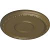 imageEkena Millwork Medea Ceiling Medallion Flash CopperMississippi Mud Flat Finish