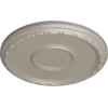 imageEkena Millwork Medea Ceiling Medallion Flash CopperPearl White Metallic Series