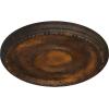 imageEkena Millwork Medea Ceiling Medallion Flash CopperRust Metallic Series