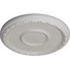 imageEkena Millwork Medea Ceiling Medallion Flash CopperUltra Pure White Flat Finish