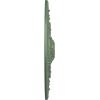 imageNaple 375 H x 37 12 W x 338 D Ceiling MedallionAthenian Green Flat Finish