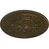 imageNaple 375 H x 37 12 W x 338 D Ceiling MedallionBrass Metallic Series