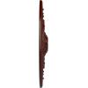 imageNaple 375 H x 37 12 W x 338 D Ceiling MedallionBrushed Mahogany Flat Finish