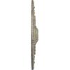 imageNaple 375 H x 37 12 W x 338 D Ceiling MedallionCastle Stone Crackle Flat Finish
