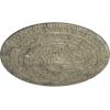 imageNaple 375 H x 37 12 W x 338 D Ceiling MedallionCastle Stone Crackle Flat Finish