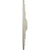 imageNaple 375 H x 37 12 W x 338 D Ceiling MedallionClear Yellow Flat Finish