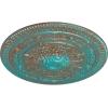 imageNaple 375 H x 37 12 W x 338 D Ceiling MedallionCopper Green Patina Metallic Series