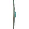 imageNaple 375 H x 37 12 W x 338 D Ceiling MedallionCopper Green Patina Metallic Series
