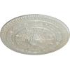 imageNaple 375 H x 37 12 W x 338 D Ceiling MedallionFlash Blue Metallic Series
