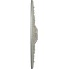 imageNaple 375 H x 37 12 W x 338 D Ceiling MedallionFlash Gold Metallic Series