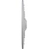 imageNaple 375 H x 37 12 W x 338 D Ceiling MedallionFrost Flat Finish