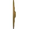 imageNaple 375 H x 37 12 W x 338 D Ceiling MedallionGold Rush Metallic Series