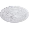 imageNaple 375 H x 37 12 W x 338 D Ceiling MedallionPrimed