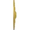 imageNaple 375 H x 37 12 W x 338 D Ceiling MedallionRich Gold Metallic Series