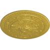 imageNaple 375 H x 37 12 W x 338 D Ceiling MedallionRich Gold Metallic Series