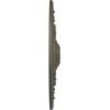 imageNaple 375 H x 37 12 W x 338 D Ceiling MedallionWitch Hazel Flat Finish