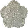 image25 58OD x 1P Shell Ceiling MedallionFlash Copper Metallic Series