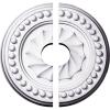 imageEkena Millwork CM15FO203500 15 34OD x 3 12ID x 2P Foster Shell Ceiling Medallion Fits Canopies up to 958 2 PieceSplit