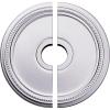 imageEkena Millwork CM18DIGDC Diane Ceiling Medallion 18OD x 3 58ID x 1 18P Fits Canopies up to 5 38 HandPainted Gobi Desert CrackleFactory Primed White