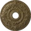 imageEkena Millwork CM18ROGGS Rose Ceiling Medallion Green GoldHandpainted Mississippi Mud Crackle