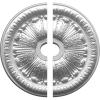 imageEkena Millwork CM27TO2 27 78OD x 3 78ID x 2 12P Tomango Egg amp Dart Ceiling Medallion Fits Canopies up to 634 2 PieceSplit