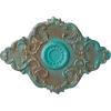 Hand-Painted Copper Green Patina