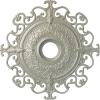 imageEkena Millwork CM38OLSGS 38 38OD X 6 58ID X 2 78P Orleans Ceiling Medallion Fits Canopies Up To 8 14 Steel GrayFlash Copper Metallic Series