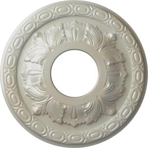 image11 38OD x 3 58ID x 1 18P Leaf Ceiling Medallion Fits Canopies up to 4 34Flash Blue Metallic Series