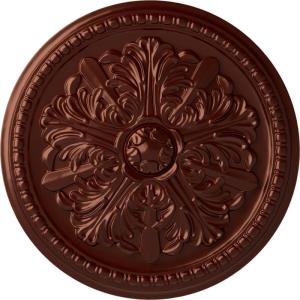 image16 78OD x 1 12P Swindon Ceiling Medallion Fits Canopies up to 2 78Antique Copper Metallic Series